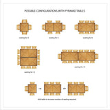 Westminster Teak - Pyramid Dining Set Configurations - 70447