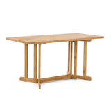 Westminster Teak - Odyssey Outdoor Folding Dining Set Rectangular 60” Folding Table - 70476