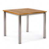 Westminster Teak - Vogue Bistro Veranda Chair Dining Set Square 36" Table - 70481