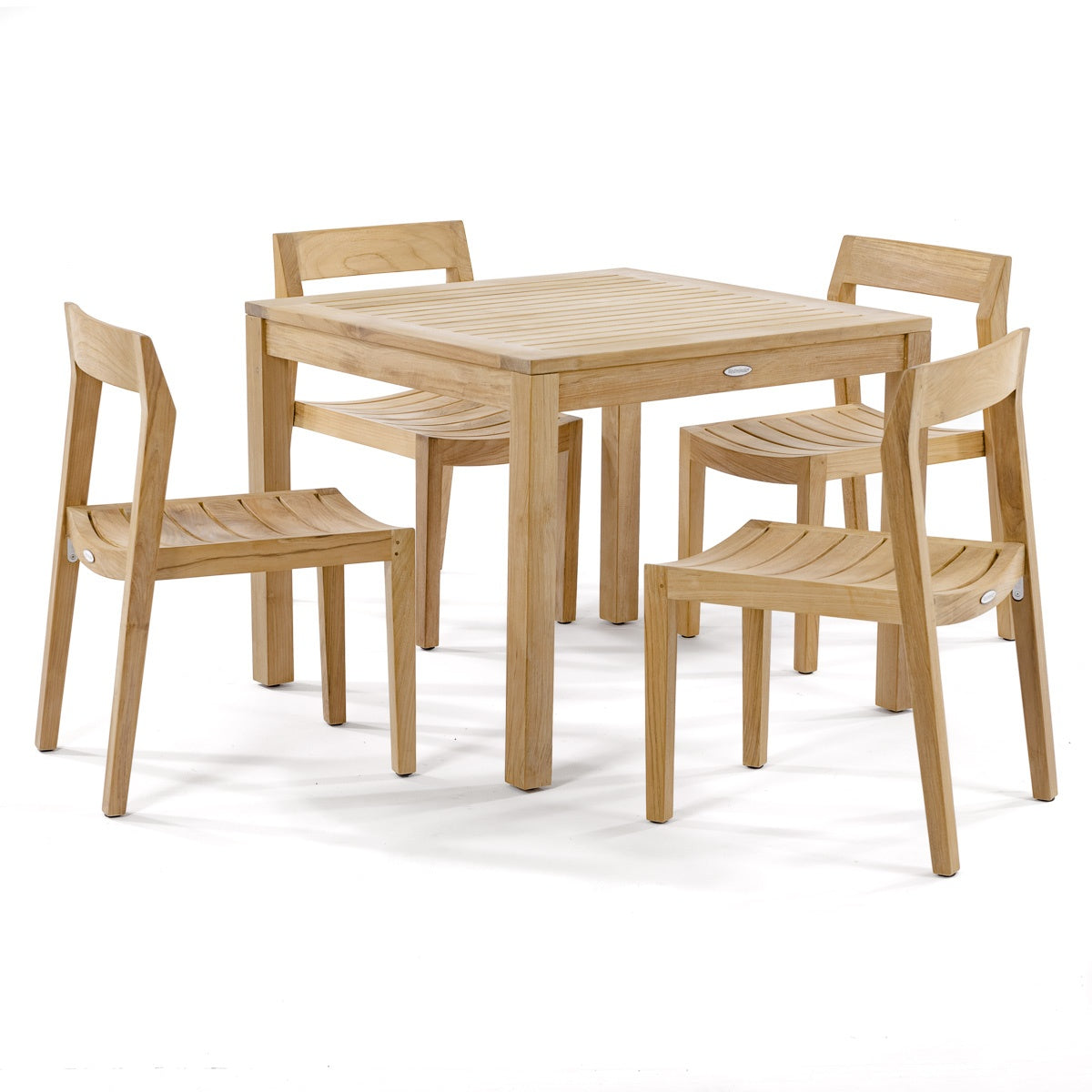 Westminster Teak - Bistro Teak Dining Table 36" Square Table - 15005