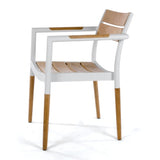 Westminster Teak - Horizon Bloom Dining Chair Set Square 39" Table - 70587