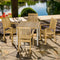 Westminster Teak - Vogue Sussex 5 Piece Dining Set Square 36" Table - 70590