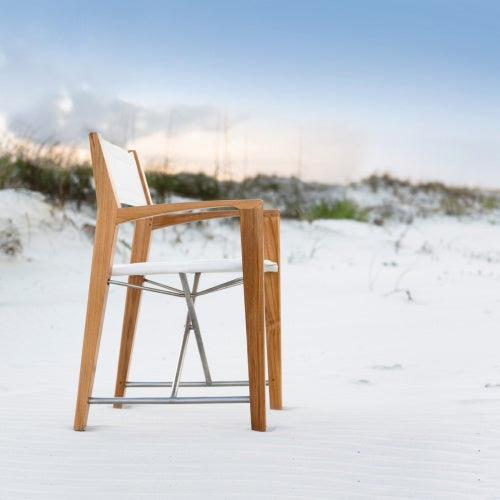 Westminster Teak - Horizon Odyssey Folding Chair Set Square 39" Table - 70618