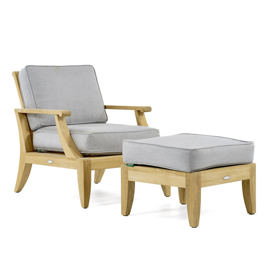Westminster Teak - Laguna Chair & Ottoman Set for 4 - 70906