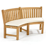 Westminster Teak - Buckingham Bench and Coffee Table Set - Conversation & Chat Seating - 70862