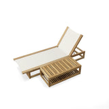Westminster Teak - Maya Twin Lounger and Side Table Set - 70930