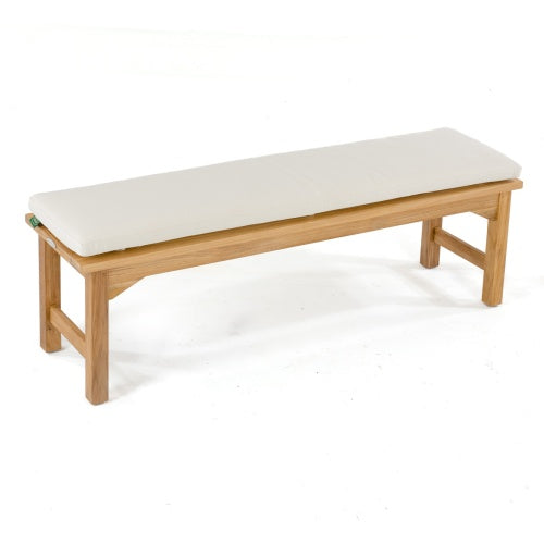 Westminster Teak - 5 ft Backless Bench Cushion with Quick Dry Foam Core - 71042MTO