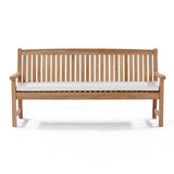 Westminster Teak - Sunbrella Bench Cushion 6 ft (CC) - Liso Marfil - 71071LM