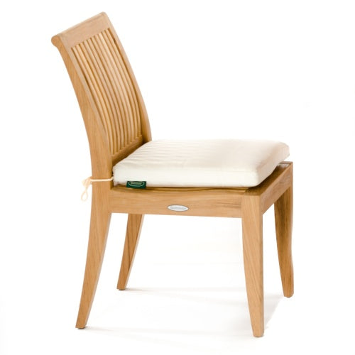 Westminster Teak - Laguna Side Chair Cushion (CC) - Liso Marfil - 71810LM