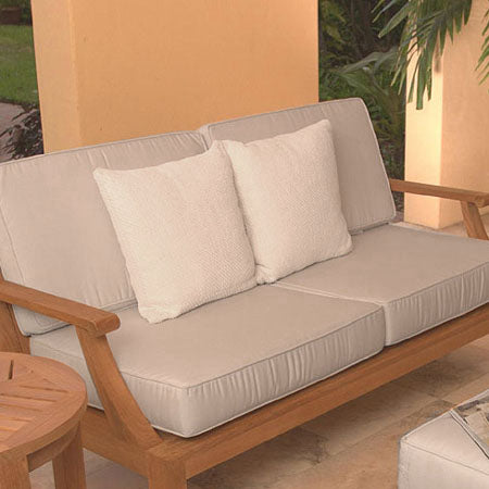 Westminster Teak - Large Laguna Sofa Cushion (CC) - Liso Marfil - 73122LM