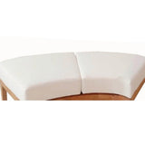 Westminster Teak - Kafelonia Backless Bench Cushion (CC) - Liso Marfil with Quick Dry Foam Core - 73342LM