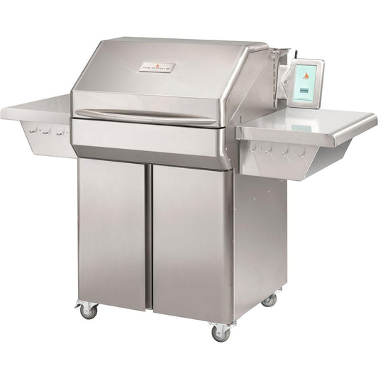 Memphis Grills Pro ITC3 Wi-Fi Monitored 28-Inch 304 Stainless Steel Pellet Grill - VG0001S