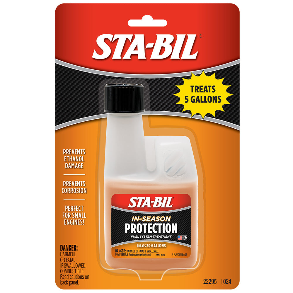 STA-BIL In-Season Protection - Small Engine - 4oz [22295]