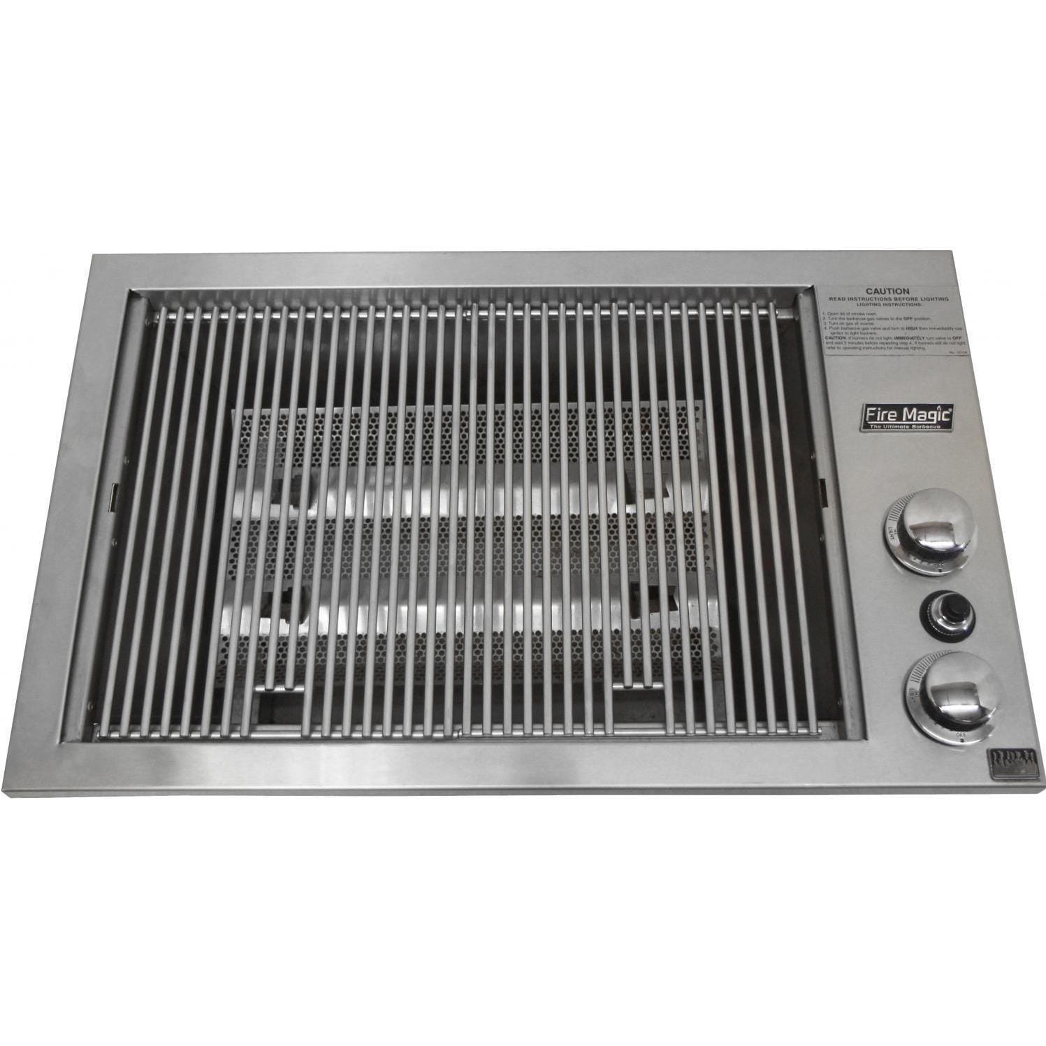 Fire Magic - Legacy 29 1/2 Inch Deluxe Gourmet Drop-In Grill, Natural Gas/Propane | 3C-S1S1X-A