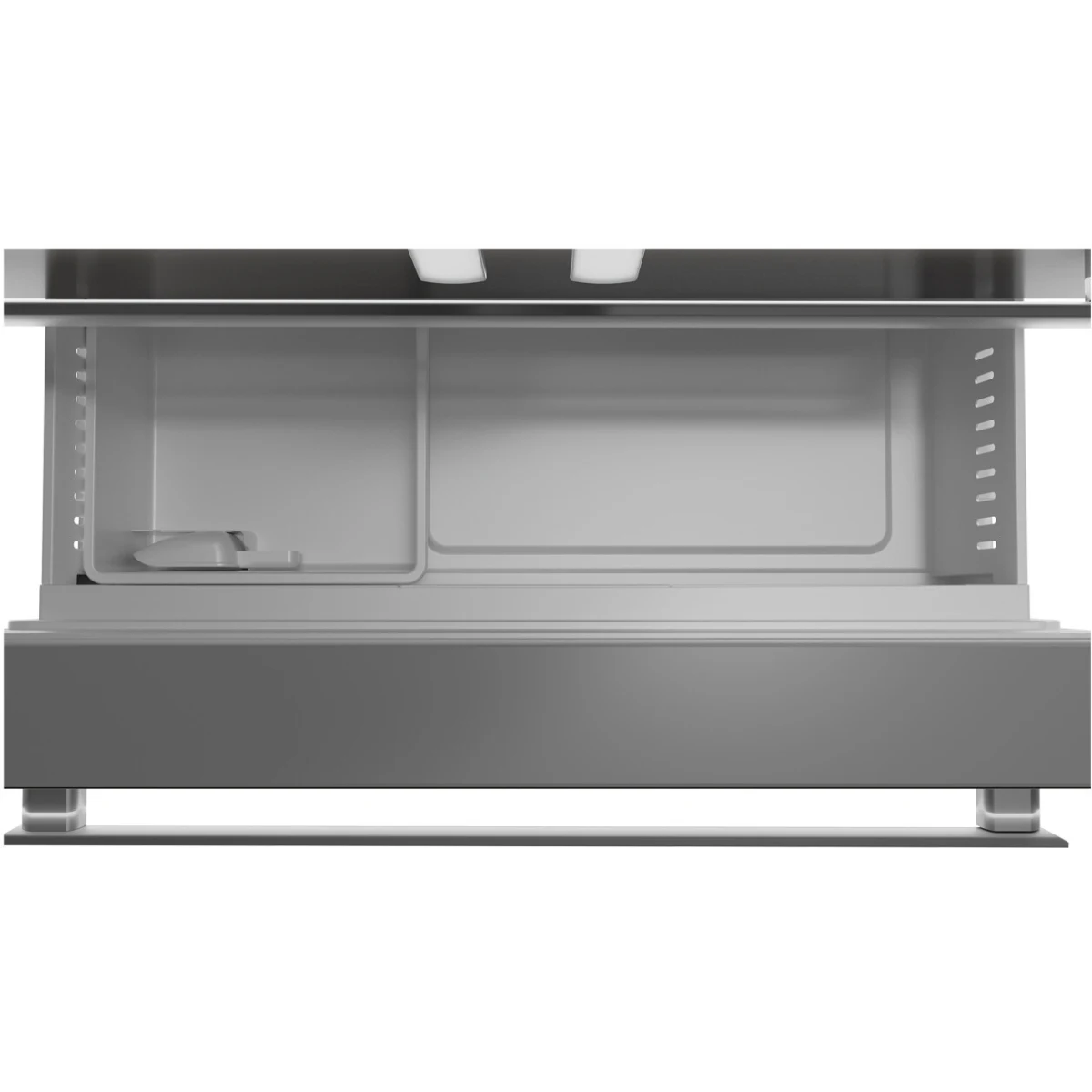 Sharp - 21.6 CF Counter-Depth 4-Door French Door, Dispenser - SJG2254FS