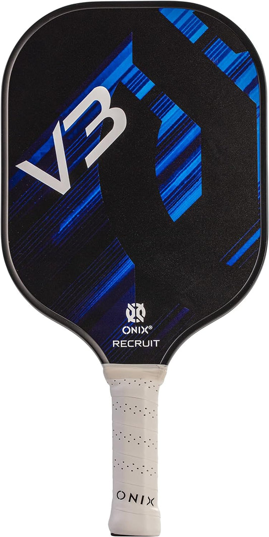 Recruit by ONIX Pickleball V3 Paddle for All Ages and Skill Levels