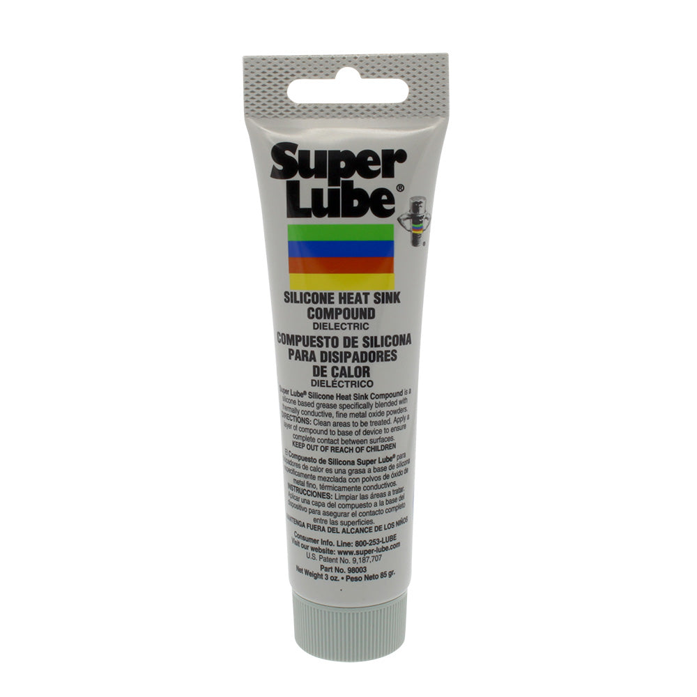 Super Lube Silicone Heat Sink Compound - 3oz Tube [98003]