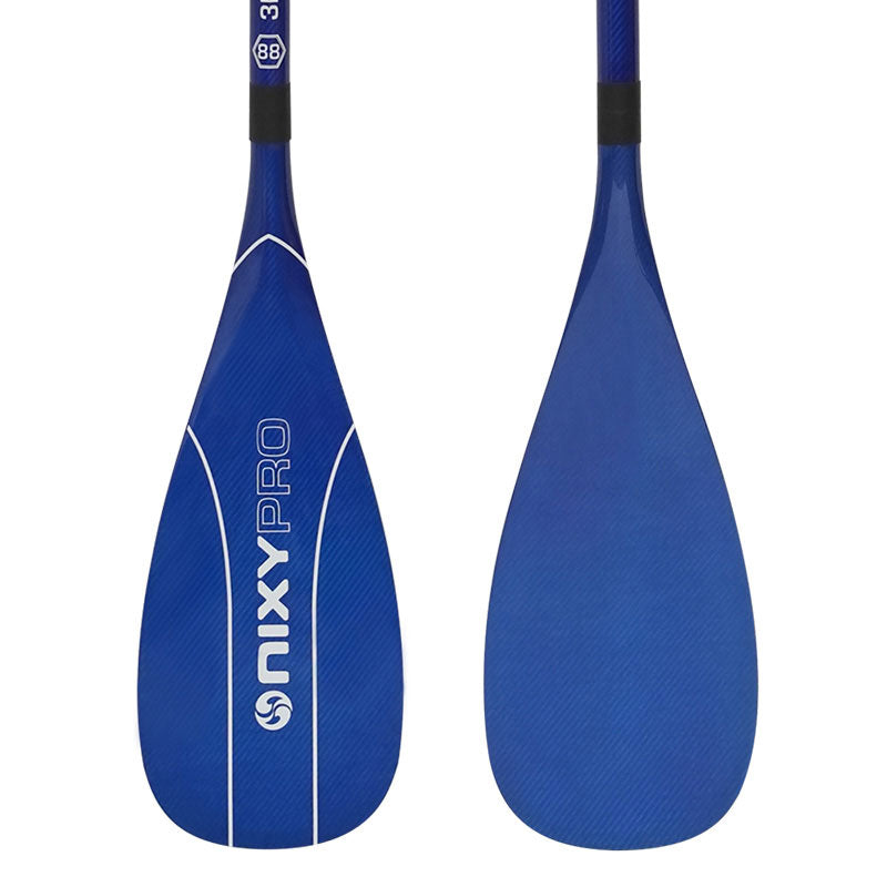 NIXY - 3-Piece Adjustable 100% 3K Color Carbon Fiber SUP Pro Paddle