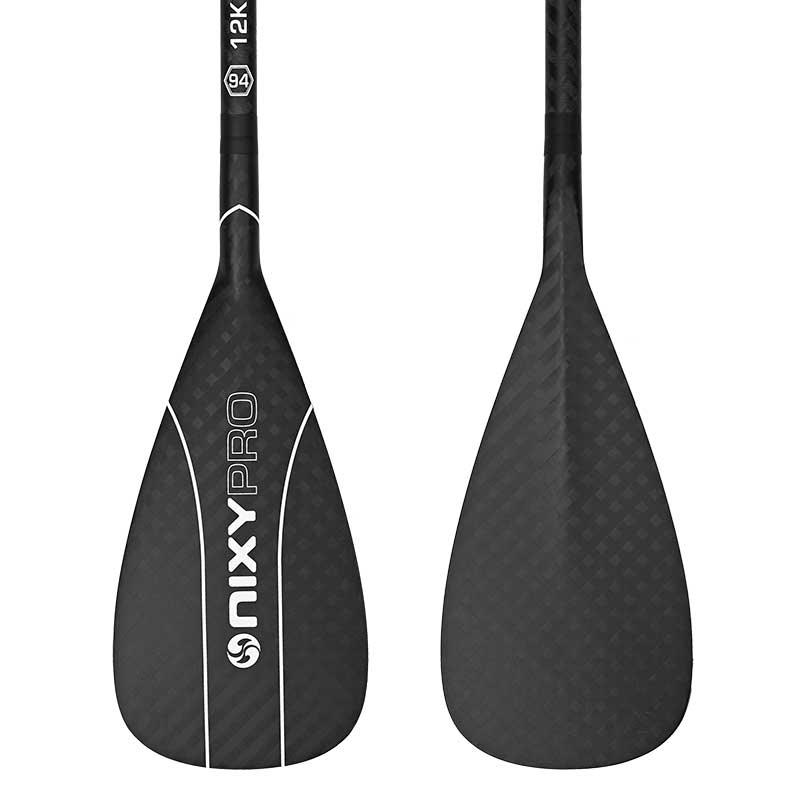 NIXY - 3-Piece Adjustable 100% 12K Carbon Fiber SUP Pro Paddle