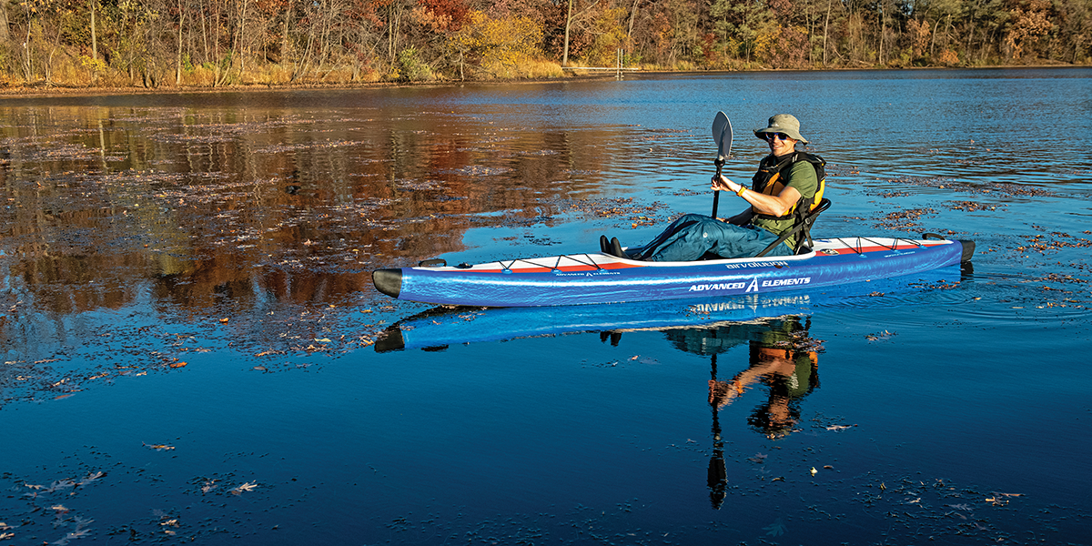 ADVANCED ELEMENTS | 14'6" AIRVOLUTION2™ PRO KAYAK WITH PUMP | AE3030-O