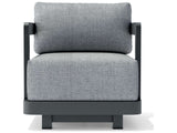 Anderson Teak - Granada Deep Seating Aluminum Swivel Armchair - DS-908-AL