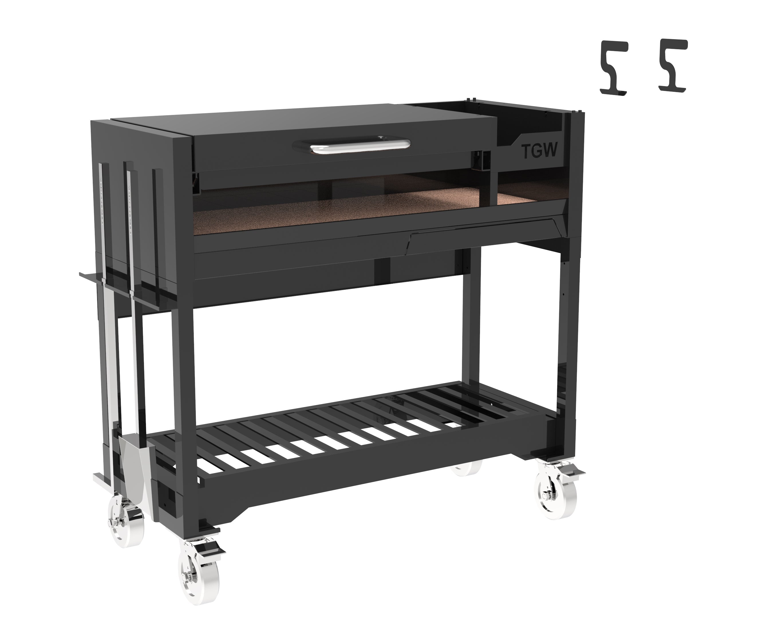 Tagwood BBQ Argentine Wood Fire & Charcoal Gaucho Grill