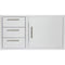 Blaze 39-Inch Access Door and Triple Drawer Combo - BLZ-DDC-39-R-LTSC