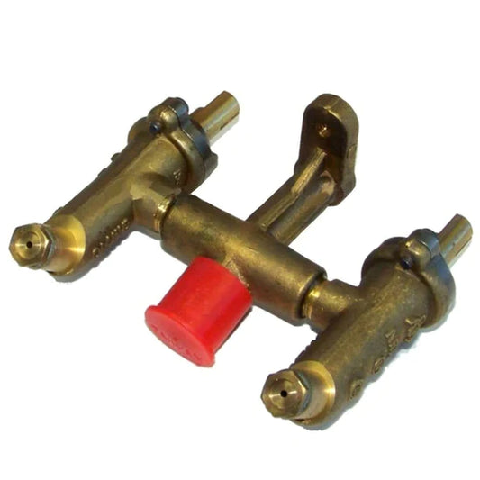 Broilmaster - 45 Degree Twin Propane Gas Valve Assembly for P5, D5, S5 and S2 - B069751