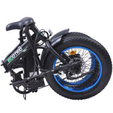 Ecotric Fat Tire Portable and Folding Electric Bike - (UL-certified model)