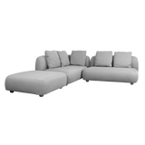 Cane-Line - Capture corner sofa w/ chaise lounge