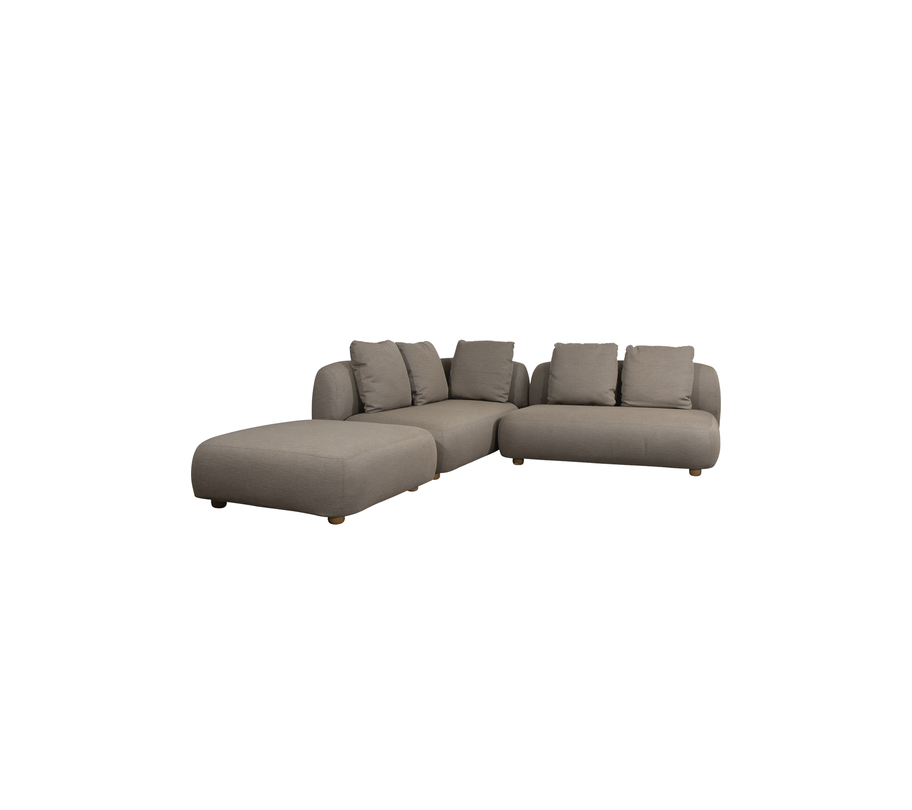 Cane-line - Capture corner sofa w/ chaise lounge (4) - CAPTURE