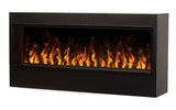 Dimplex - 66" Optimyst Linear Electric Fireplace - with adjustable full-color flame and Flame Connect app control - X-136793