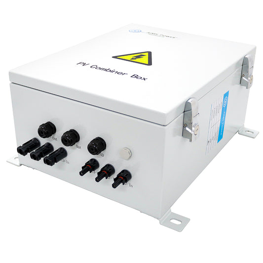 Aims Power - DC Combiner Box 60 Amp 3 Inputs 10kW Prewired - COM3IN-60A0