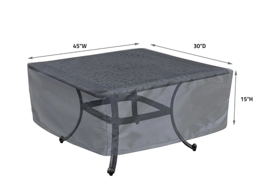 Shield - Occasional Table Square/Round 30x45 - 30''Wx45''Dx15''H - Mercury - COV-M923