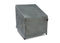 Shield - Accent Table Cover Titanium Square - 25''Wx25'Dx18.5''H - COV-TTA24