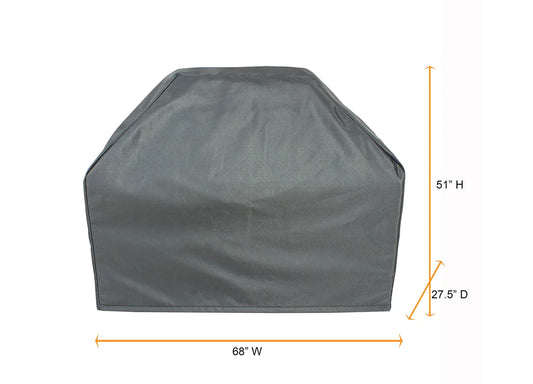 Shield - Grill Cover Titanium 32" Grill Cart Cover (68"x27.5"x51") - COV-TGC32