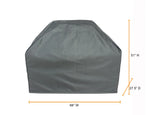 Shield - Grill Cover Titanium 32" Grill Cart Cover (68"x27.5"x51") - COV-TGC32