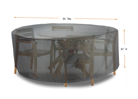 Shield - Accent Table Cover Titanium Wedge - 14"(F)/24"(B)W x 31.5"D x 24.5H - COV-TE302
