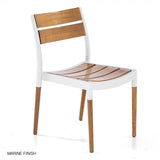 Westminster Teak - Bloom Side Chair Powder Coated Aluminum & Teak - 21916