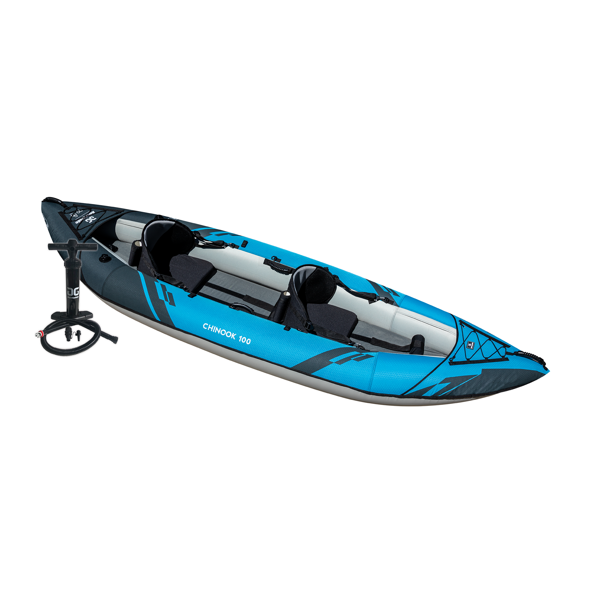 Aquaglide - Chinook 100 w/ Pump - Inflatable Kayak - 584123107
