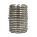The Outdoor Plus - 1/2 Inch Closed Nipple Stainless Steel Fitting - OPT-SSN