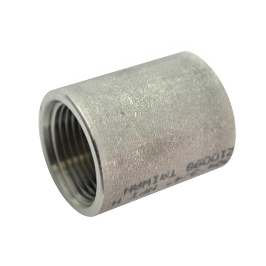 The Outdoor Plus - 1/2 Inch Coupling Stainless Steel Fitting - OPT-SSNC