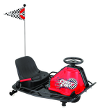 Razor | 12 mph Crazy Cart - Black with 140 lb. Rider Weight Capacity | 25143497