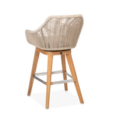 CO9 Design - Dalton Swivel Bar Stool w/ Dune Cushion - DA18CUSDA18DUNE