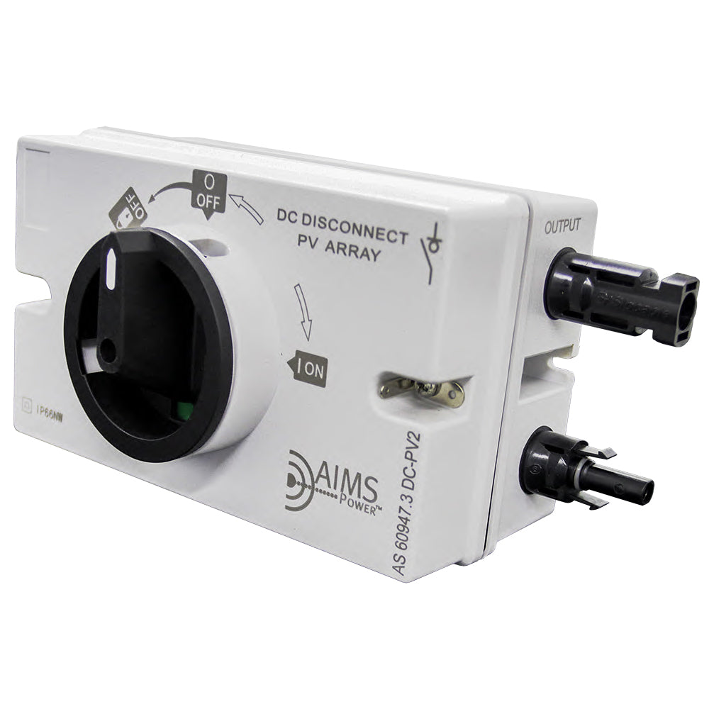 Aims Power - Solar DC Disconnect Switch Single Input/Output at 32A  - DC1200V32A