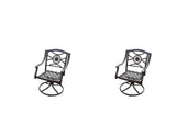 Darlee - Ten Star Patio Swivel Rocker Chair with Cushion (Set of 2) - DL503-3-2