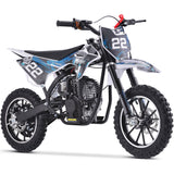 MotoTec - Demon 40cc 4-Stroke Kids Gas Dirt Bike Blue | MT-DB-50cc-Demon_Blue