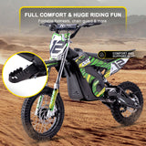 MotoTec - MotoTec 36v 1000w (HP112E) Electric Dirt Bike Green