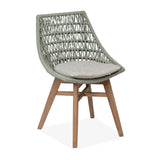 CO9 Design - Edge Rope Dining Chair with Dune Cushion, Set of 2 - ED15CUSED15-2