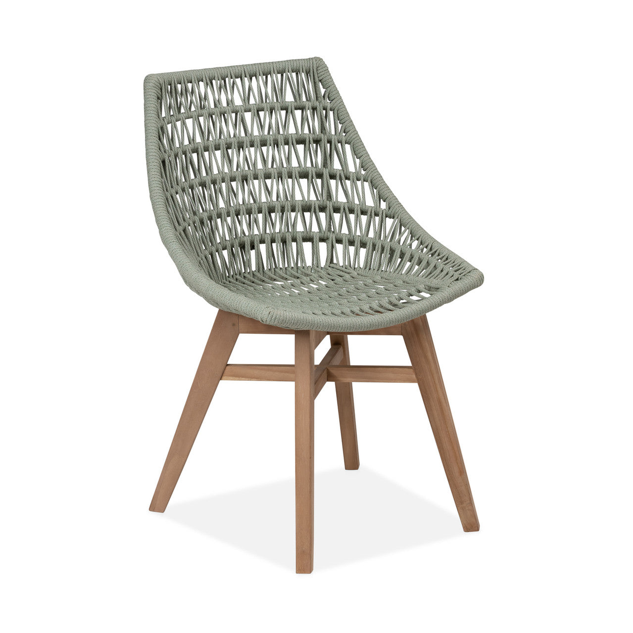 CO9 Design - Edge Rope Dining Chair with Dune Cushion, Set of 2 - ED15CUSED15-2